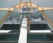 Marine belt conveyor roller